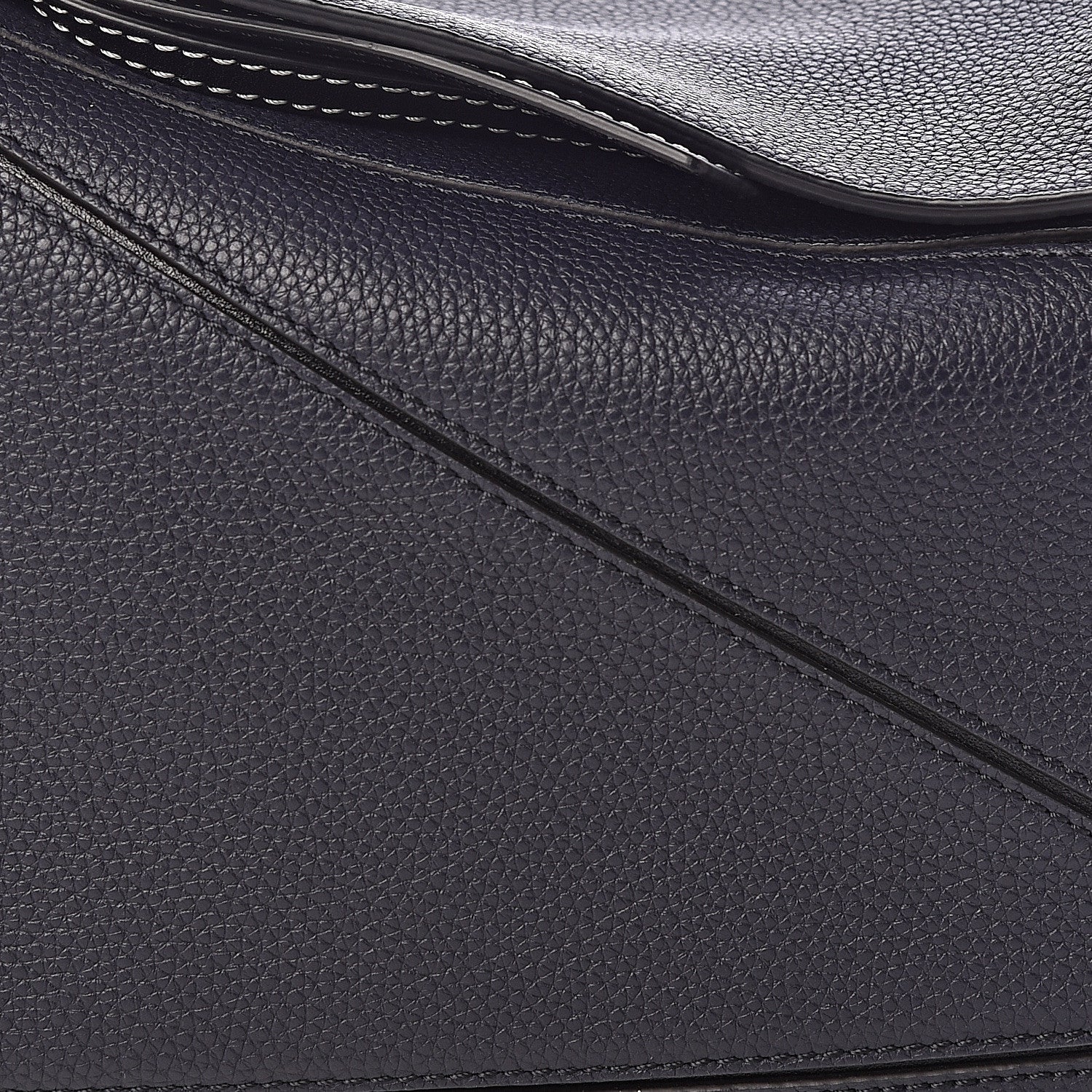 Loewe Calfskin Small Puzzle Bag Midnight Blue Black 7 of 9