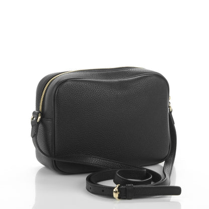 Gucci Pebbled Calfskin Small Soho Disco Bag Black 3 of 7