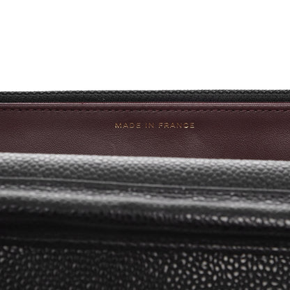 Chanel Caviar Quilted Wallet On Chain WOC Black 7 of 9