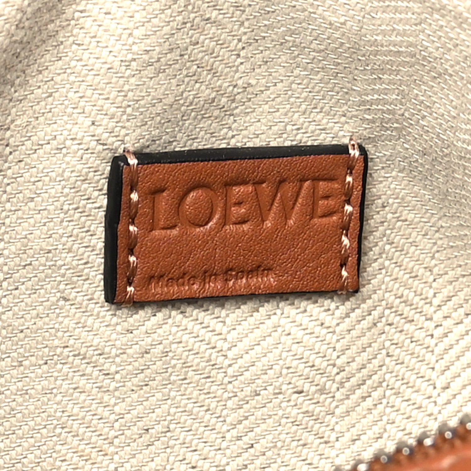 Loewe Calfskin Mini Puzzle Bag Tan 6 of 10