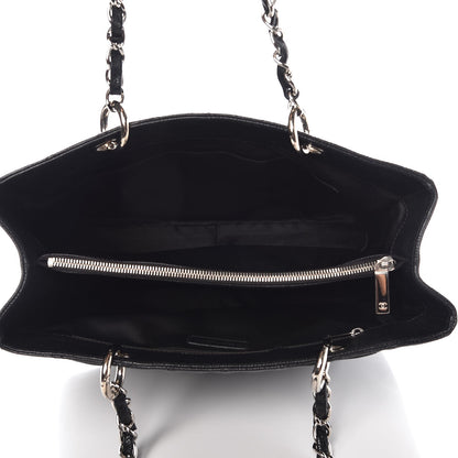Chanel Caviar Quilted Grand Shopping Tote GST Black 5 of 14