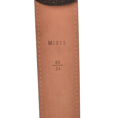 Louis Vuitton Monogram Ellipse Belt 85 34 9 of 9