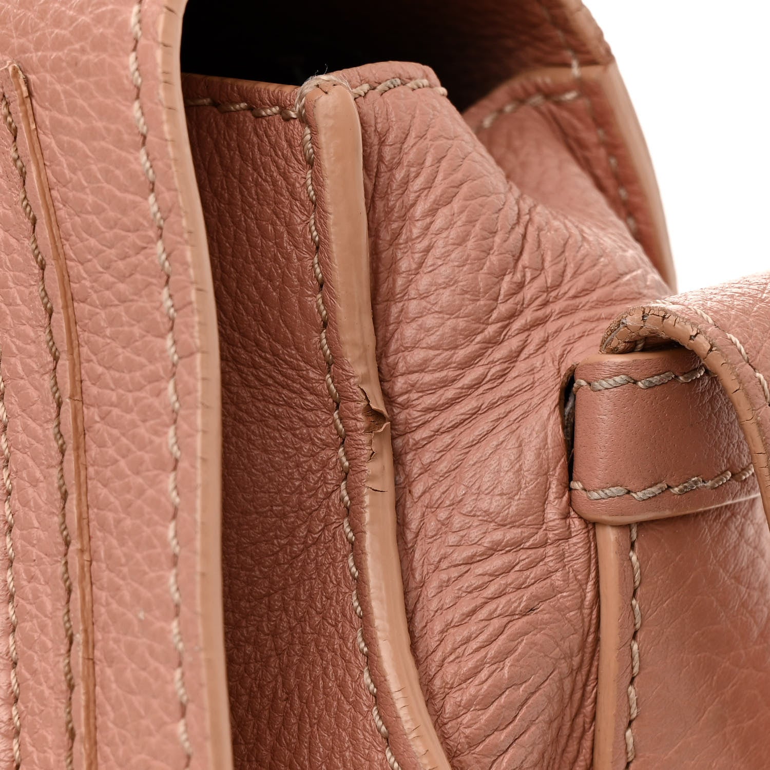 Chloe Calfskin Medium Marcie Round Crossbody Bag Anemone Pink 18 of 19