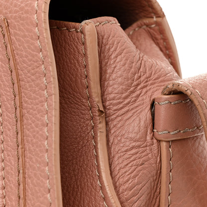 Chloe Calfskin Medium Marcie Round Crossbody Bag Anemone Pink 18 of 19