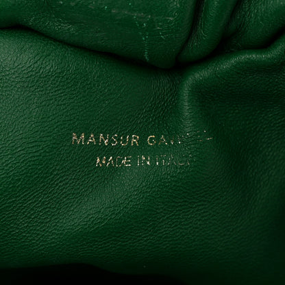 Mansur Gavriel Lambskin Mini Cloud Clutch Green 6 of 10