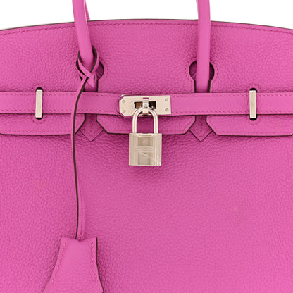 Hermes Togo Birkin 25 Magnolia 8 of 12