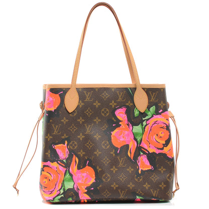 Louis Vuitton Monogram Roses Neverfull MM 1 of 7
