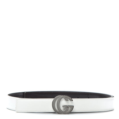 Gucci Calfskin Double G Belt 95 38 White 1 of 5