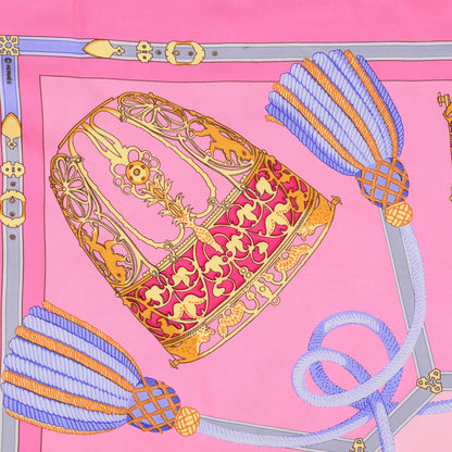 Hermes Silk Les Muserolles Scarf 90 1 of 5