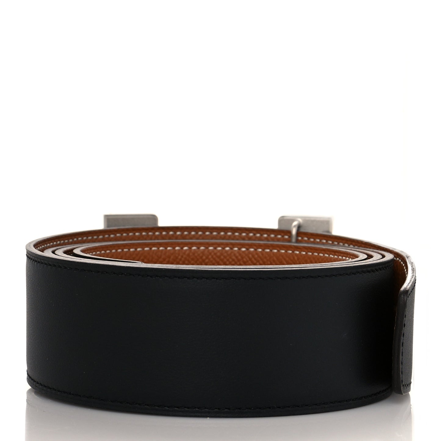 Tadelakt Epsom 42mm Constance 2 H Belt 105 Black Gold