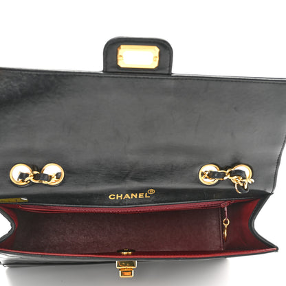 Chanel Lambskin Quilted Medium Single Flap Black 5 of 11
