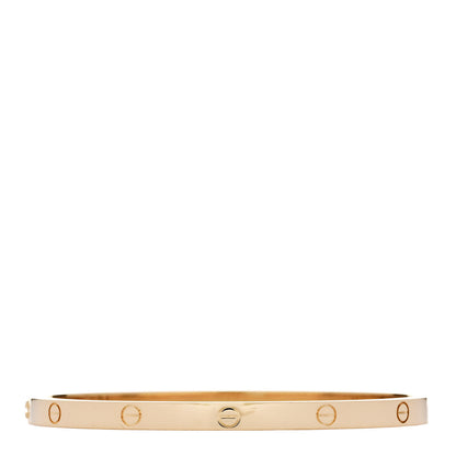 Cartier 18K Yellow Gold Small LOVE Bracelet 15 2 of 8