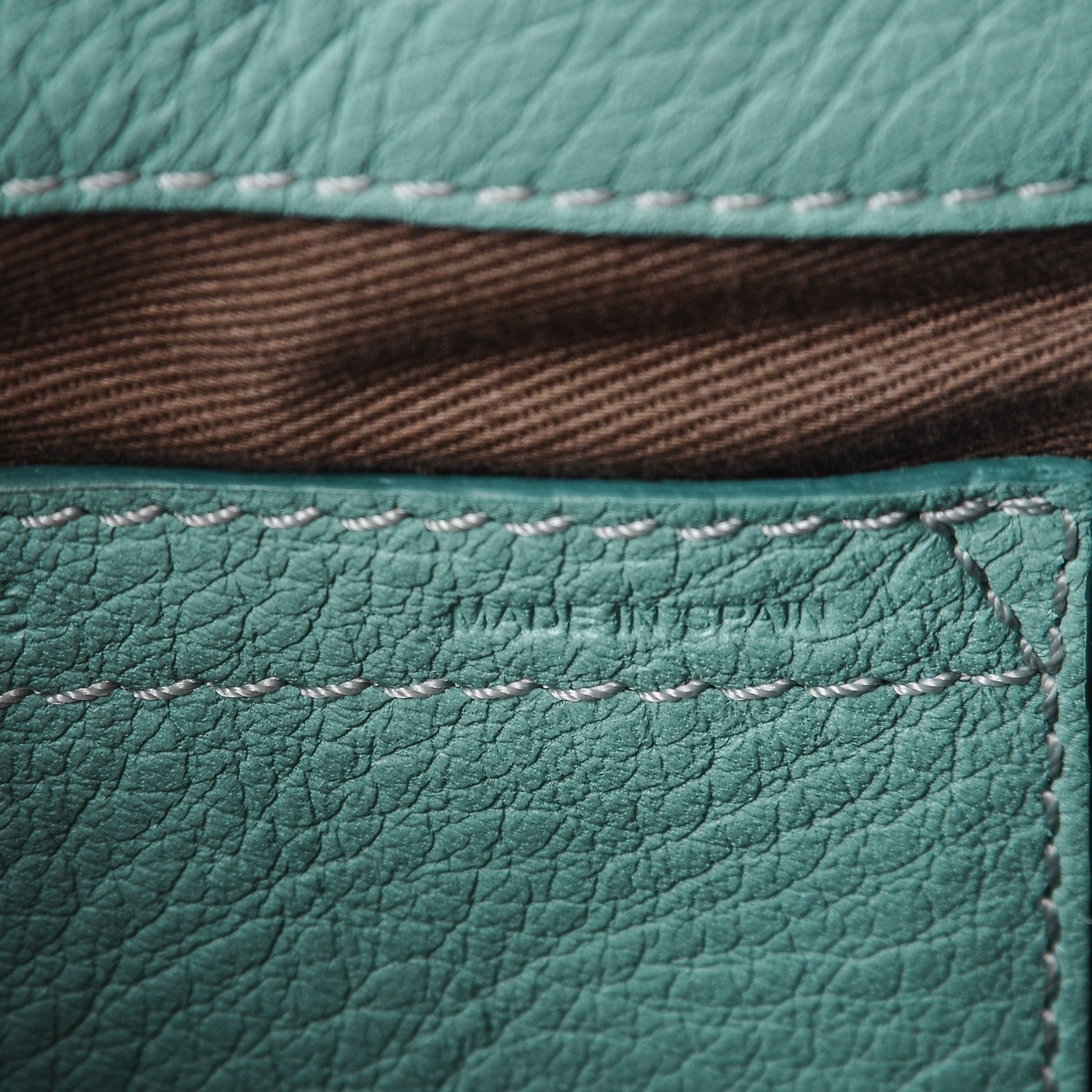 Chloe Calfskin Mini Marcie Round Crossbody Bag Fresh Mint 7 of 8