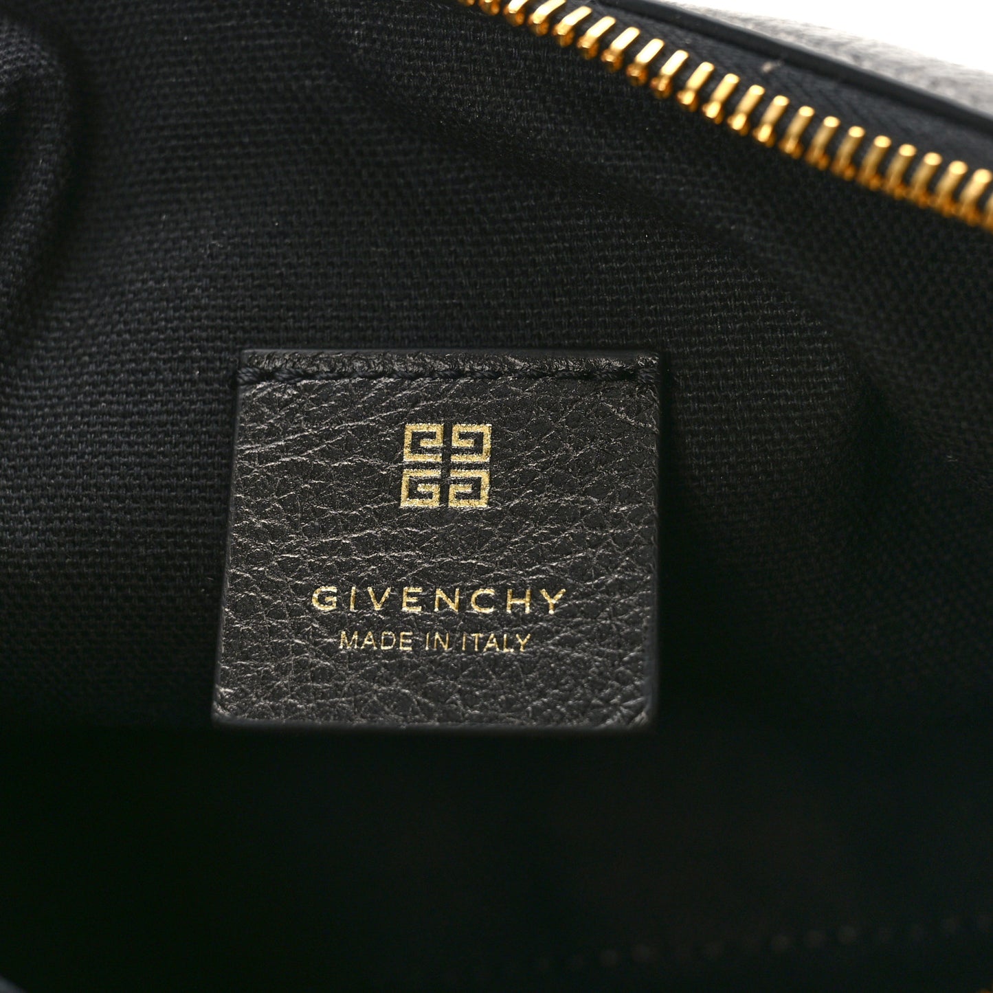 Aged Calfskin Mini Voyou Boyfriend Party Bag Black