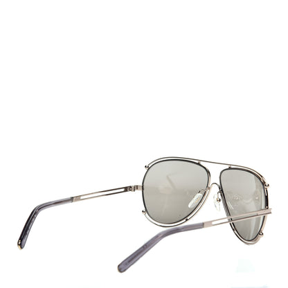 Chloe Metal Aviator Sunglasses CE121S Gold 4 of 8