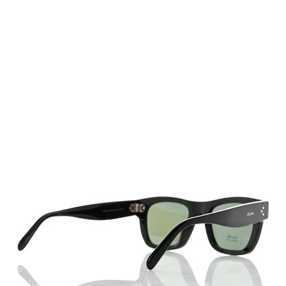 Celine Acetate Rectangular Sunglasses CL4009IN Black 4 of 6