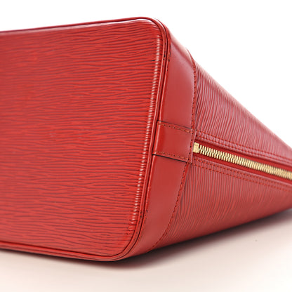 Louis Vuitton Epi Alma PM Castillan Red 14 of 16