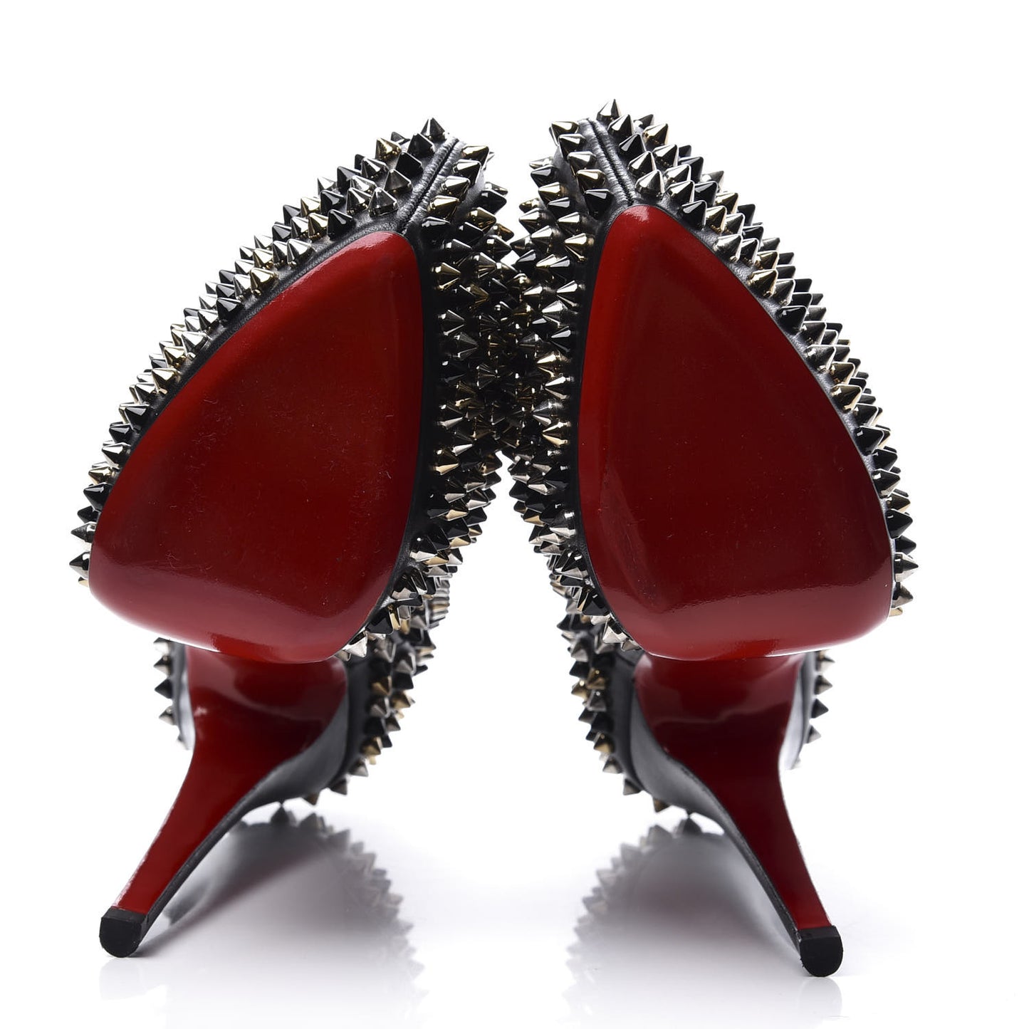 Nappa Daffodile Spikes 160 Pumps 37.5 Black