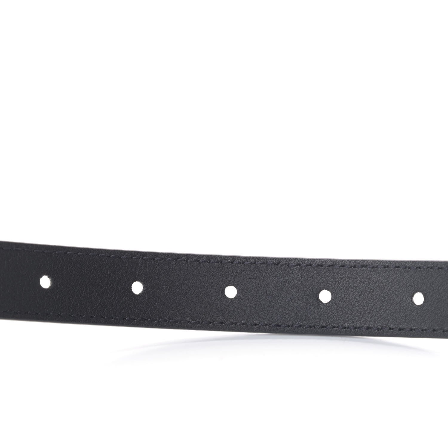 Gucci Calfskin Double G 20mm Belt 75 30 Black 5 of 5