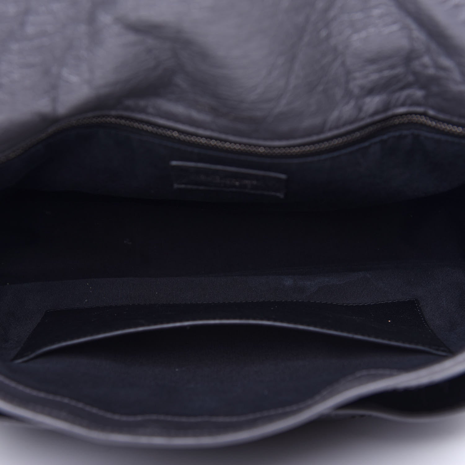Saint Laurent Crinkled Calfskin Matelasse Monogram Large Niki Chain Satchel Storm 5 of 10