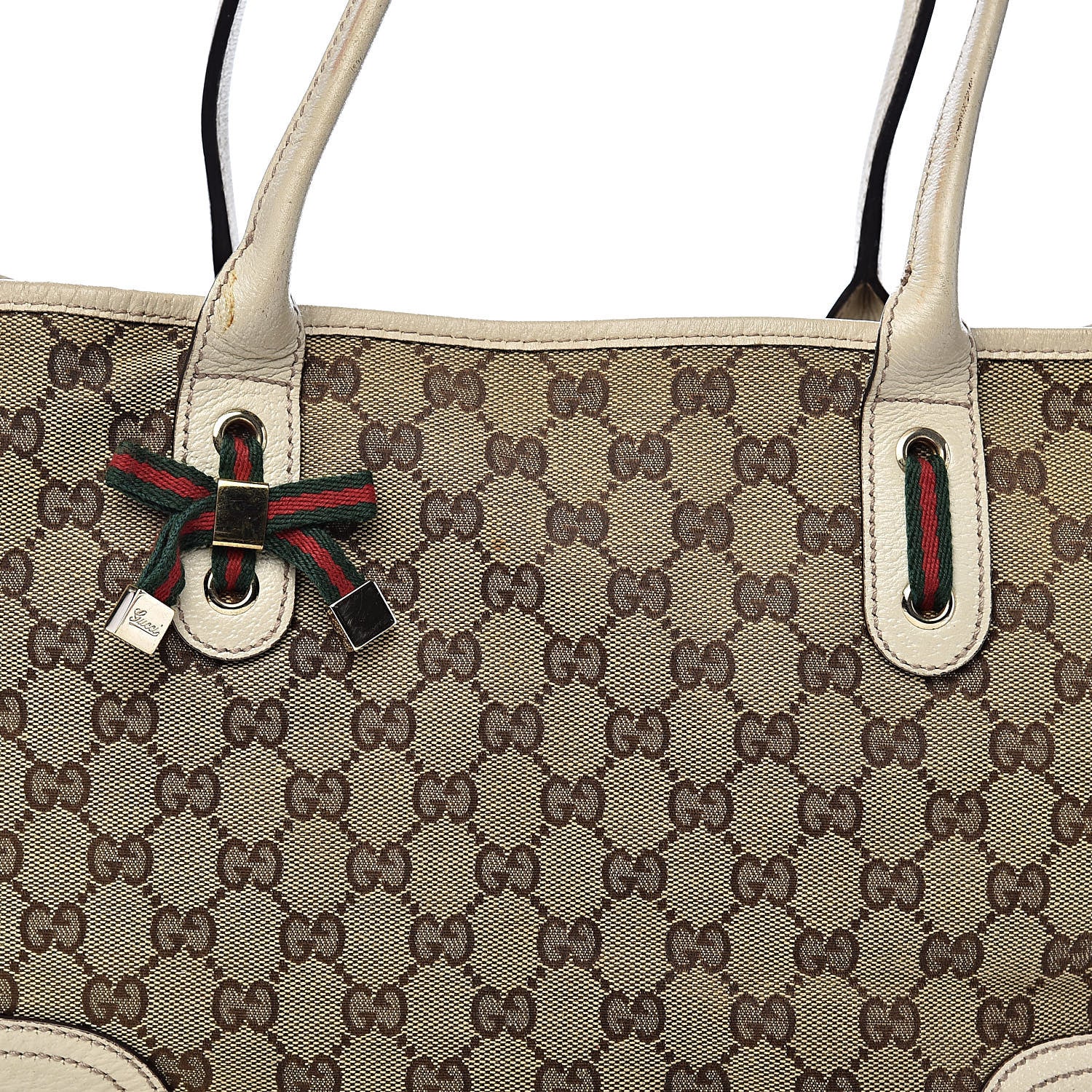 Gucci Monogram Medium Princy Tote Off White 16 of 16