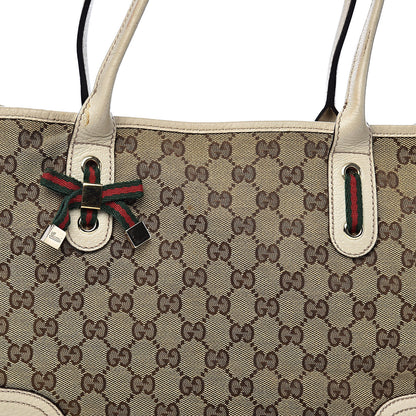 Gucci Monogram Medium Princy Tote Off White 16 of 16