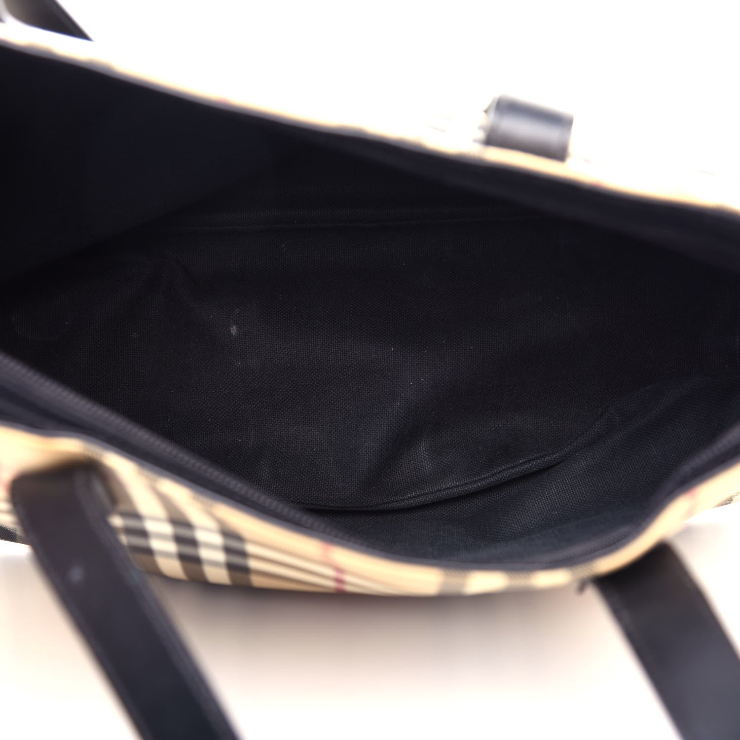 Burberry House Check Regent Tote Black 5 of 10