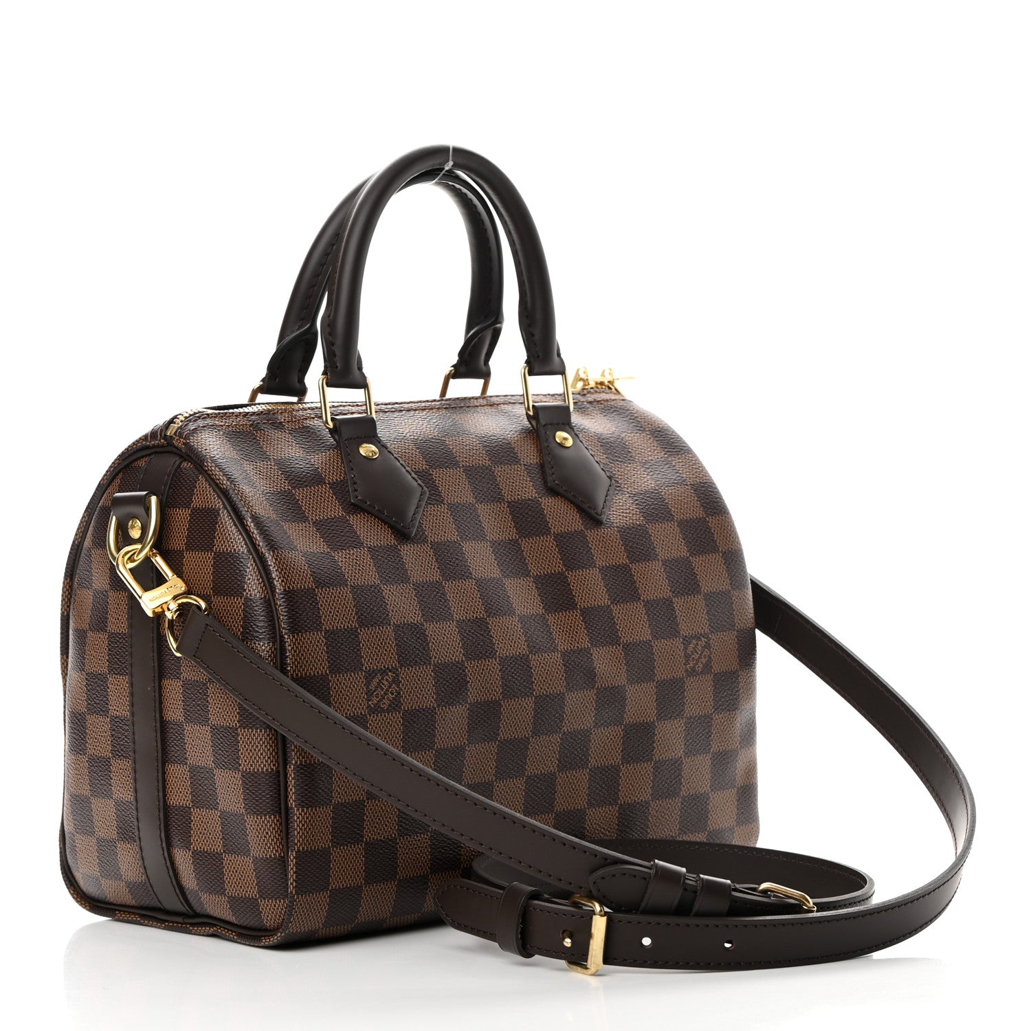 Louis Vuitton Damier Ebene Speedy Bandouliere 25 3 of 12