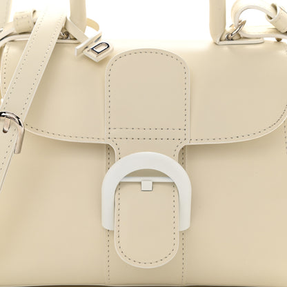 Delvaux Box Calfskin Mini Brillant Satchel Ivory 9 of 10