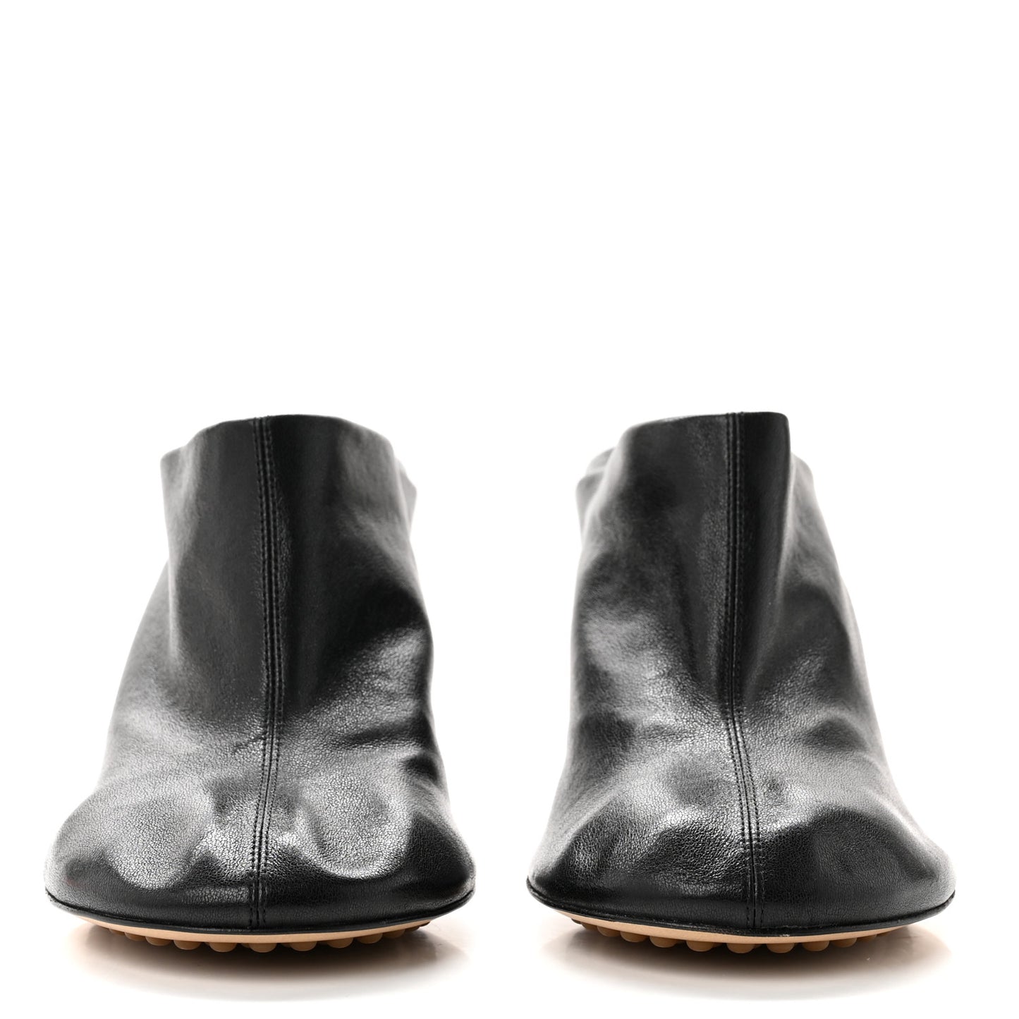 Stretch Nappa Dot Pumps 40 Black