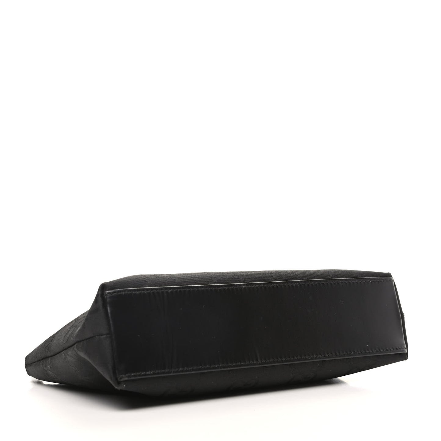 Nylon Monogram Cosmetic Pouch Black