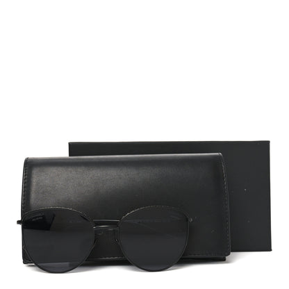 Chanel Metal Crystal Polarized Sunglasses 4258-B Black 8 of 8
