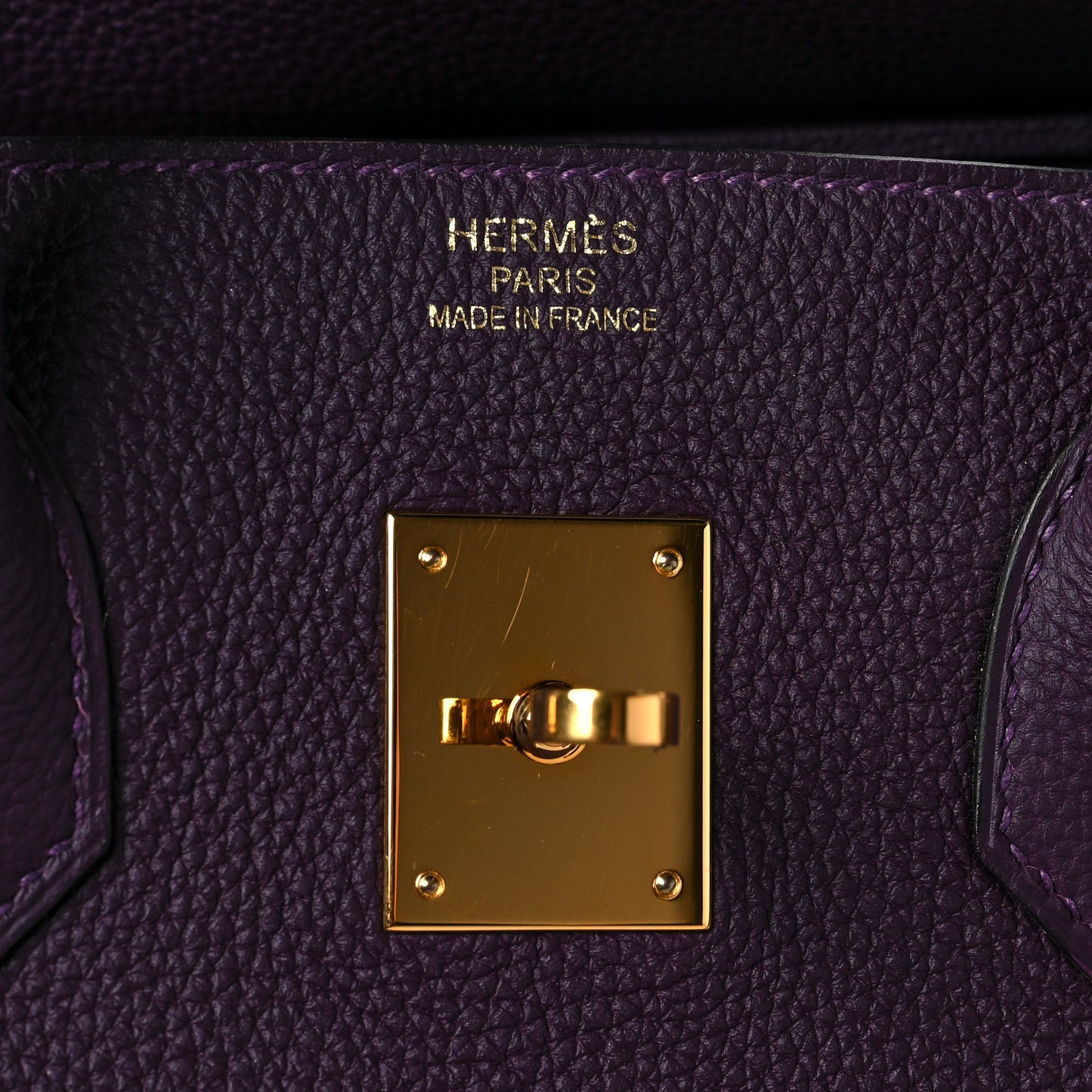 Togo Birkin 35 Raisin