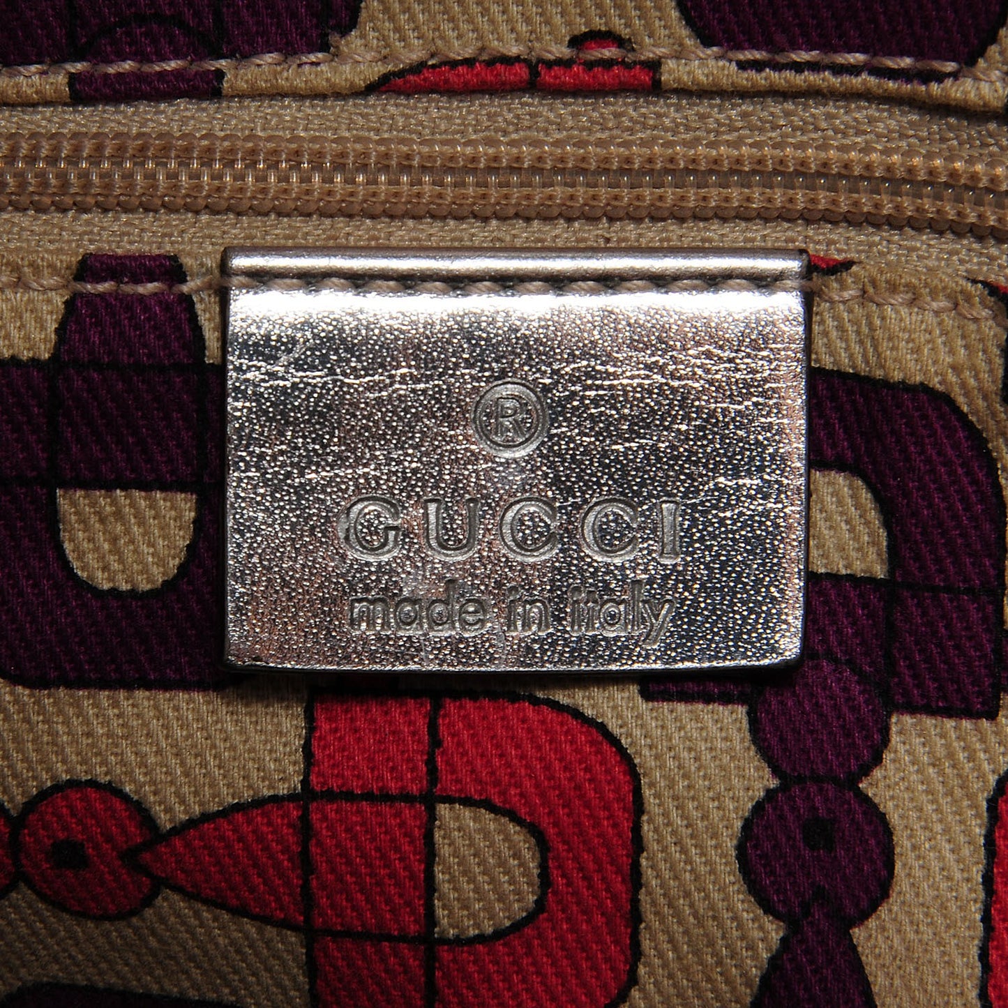 Guccissima Medium Abbey Shoulder Bag Silver