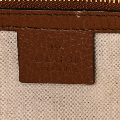 Gucci New Denim GG Monogram Medium Ophidia Shopping Tote Blue Tea Cuir 6 of 11