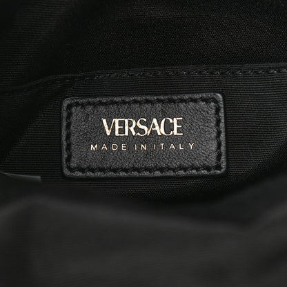 Versace Nappa Quilted Medusa Bucket Bag Black 6 of 9