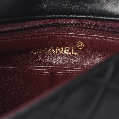 Chanel Lambskin Quilted Mini Square Flap Black 6 of 15