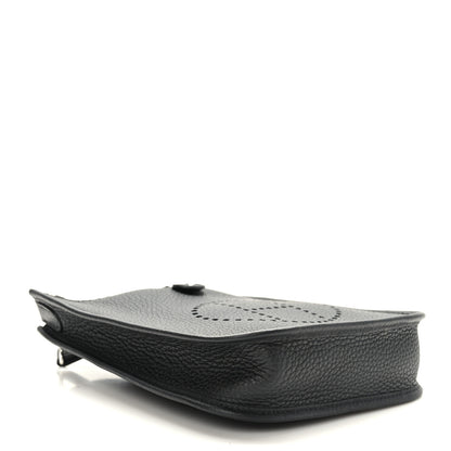 Hermes Taurillon Clemence Evelyne TPM Black 4 of 9