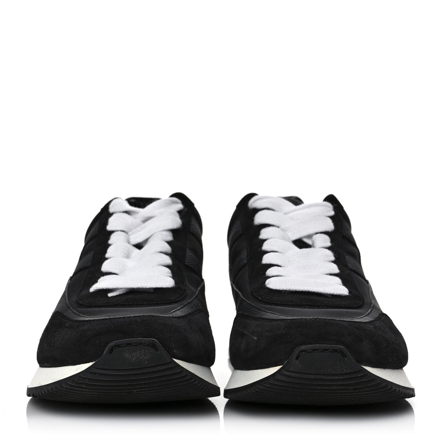 Suede Epsom Womens Chris Sneakers 40.5 Black