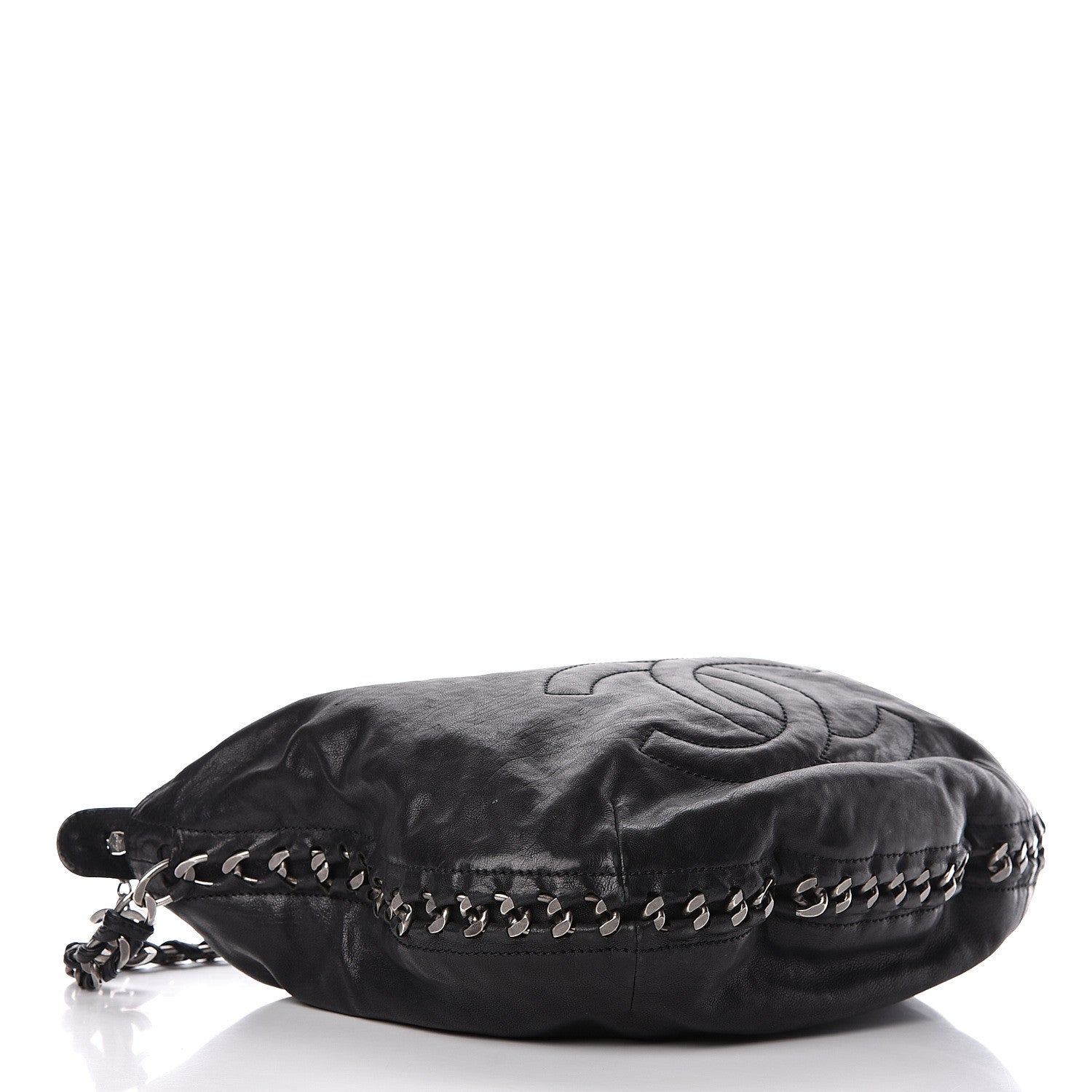 Chanel Calfskin Modern Chain Hobo Black 4 of 15