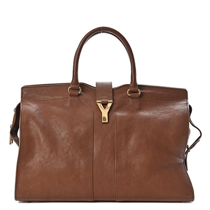 Saint Laurent Sheepskin Large Cabas ChYc Biscuit 1 of 14