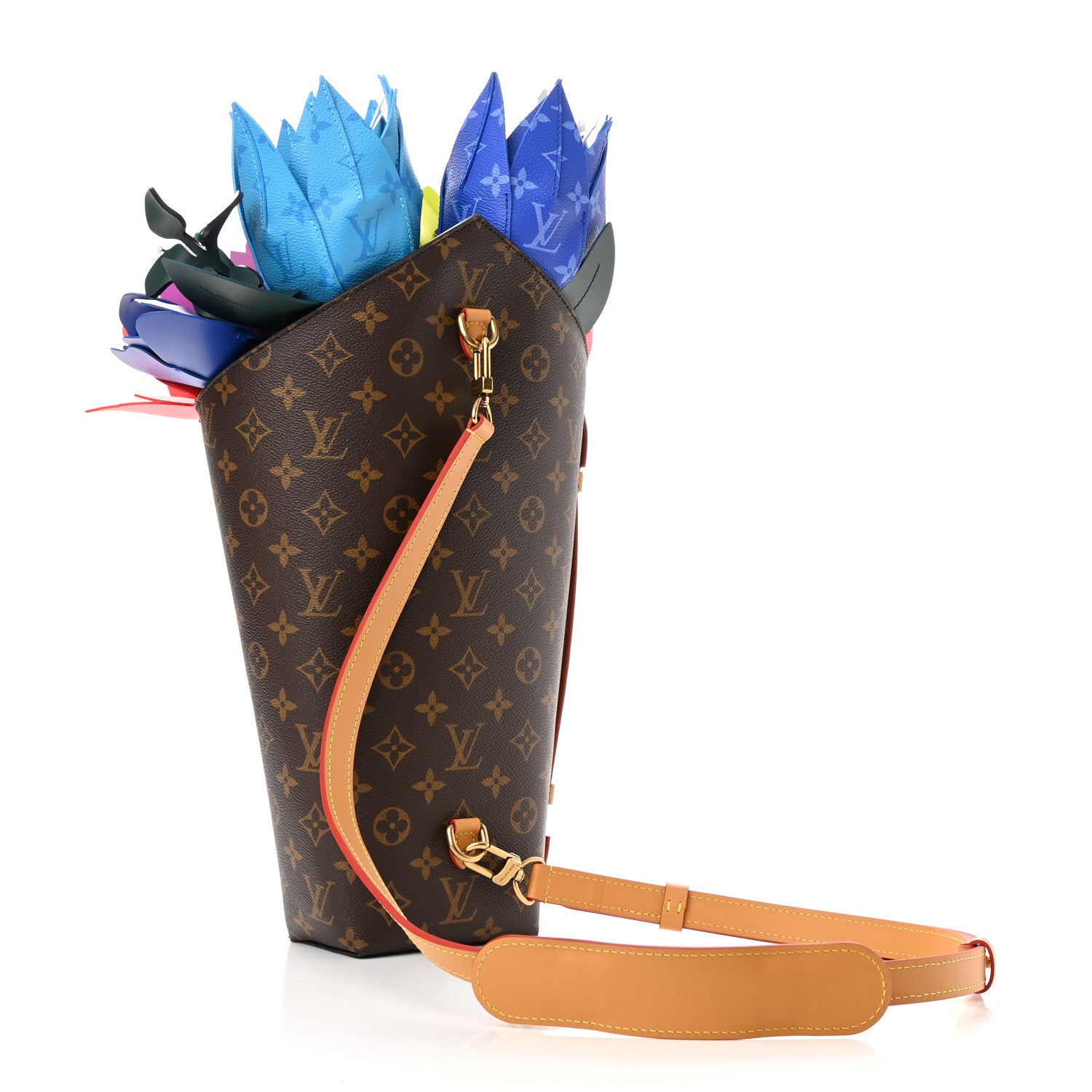 Louis Vuitton Monogram Calfskin Floral Bouquet 2 of 10