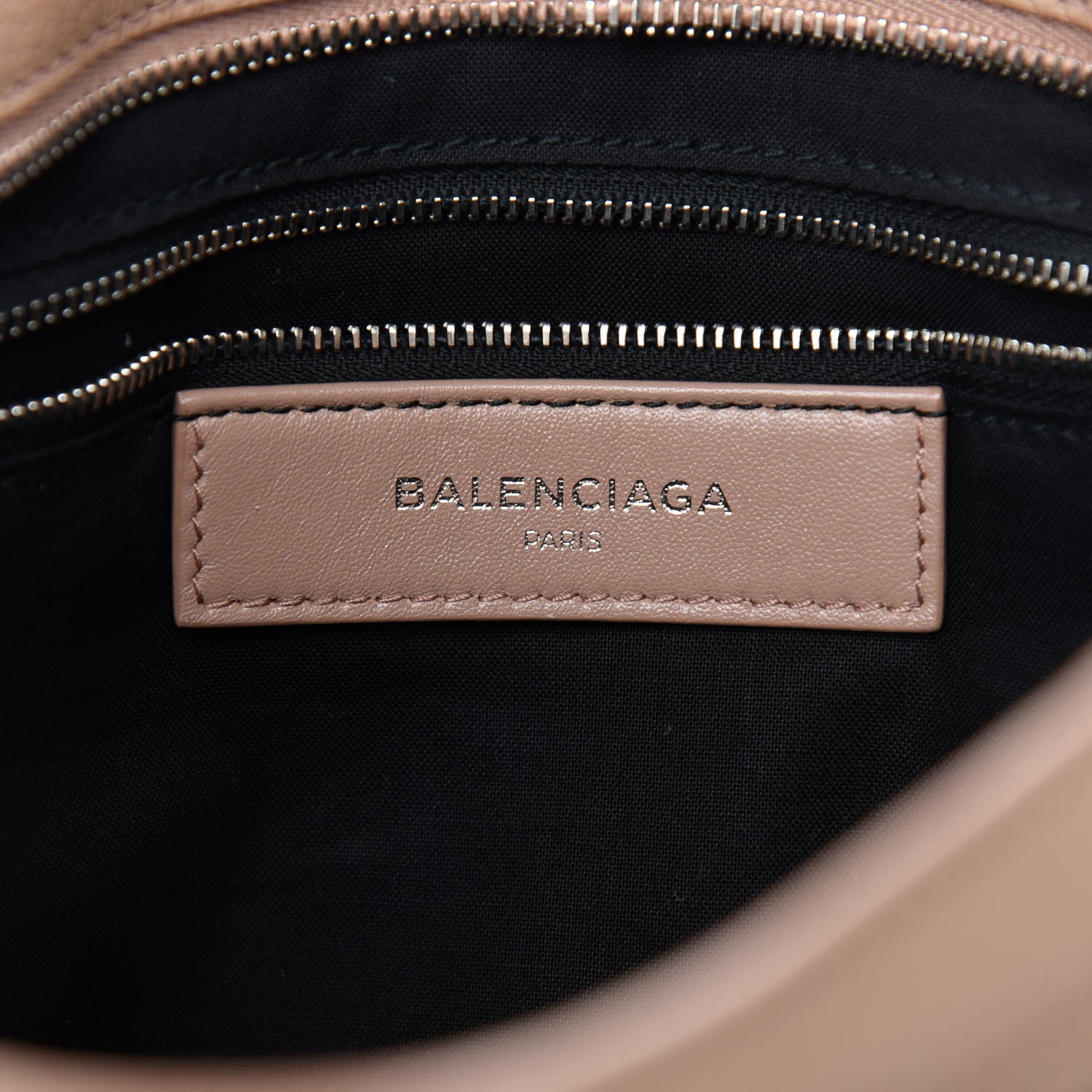 Balenciaga Shiny Goatskin Silver Metallic Edge Hardware S City Rose Des Sables 6 of 10
