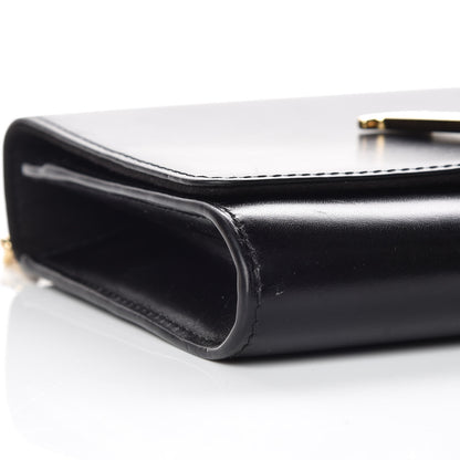 Louis Vuitton Calfskin Chain Louise MM Black 9 of 13