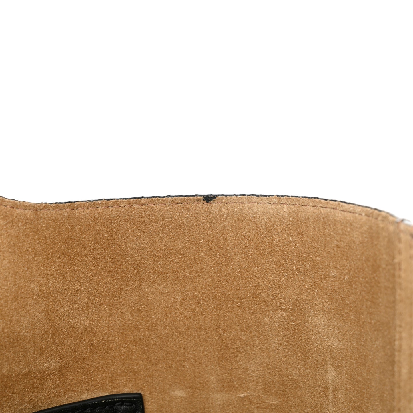 Smooth Calfskin Medium Pebble Bucket Bag Black