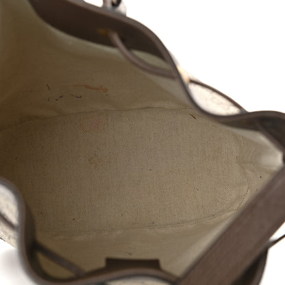 Gucci GG Supreme Monogram Web Ophidia Bucket Bag Brown 5 of 16
