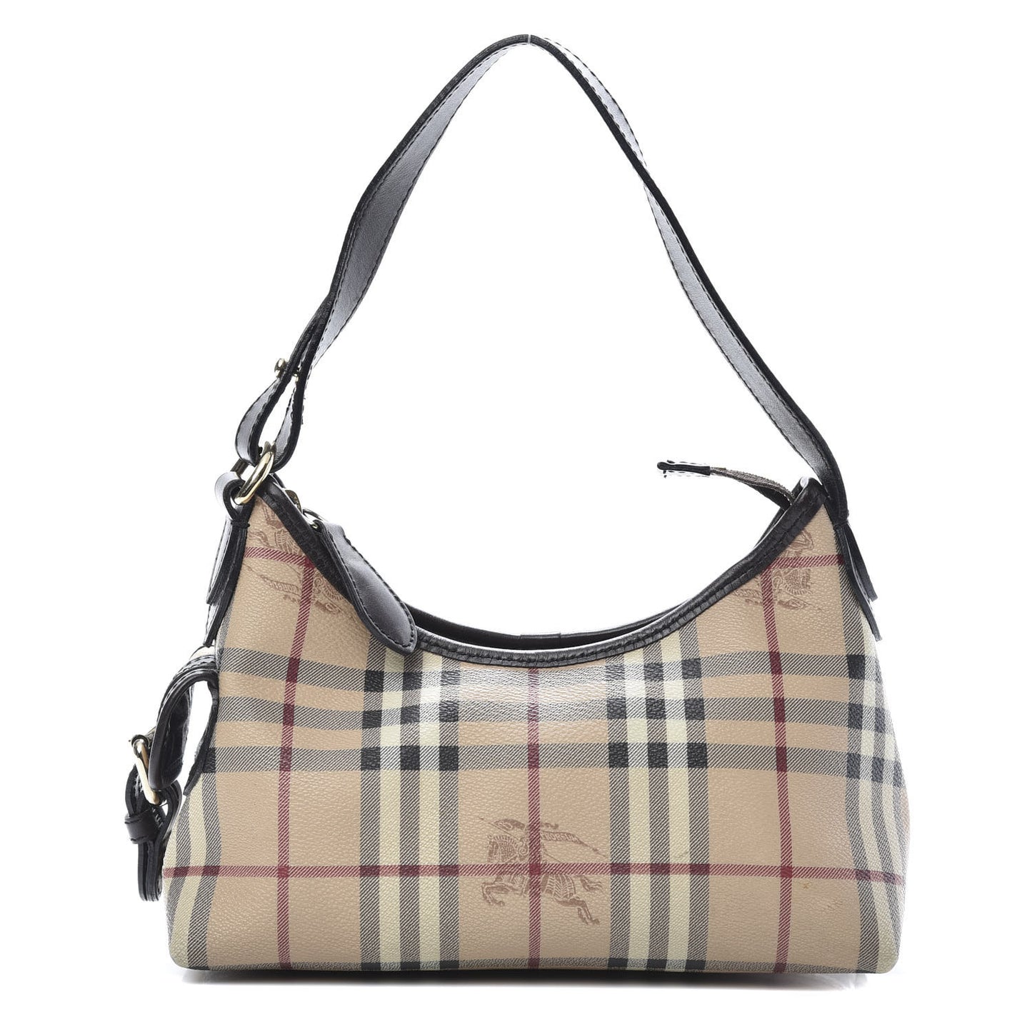 Haymarket Check Small Shoulder Bag Chocolate