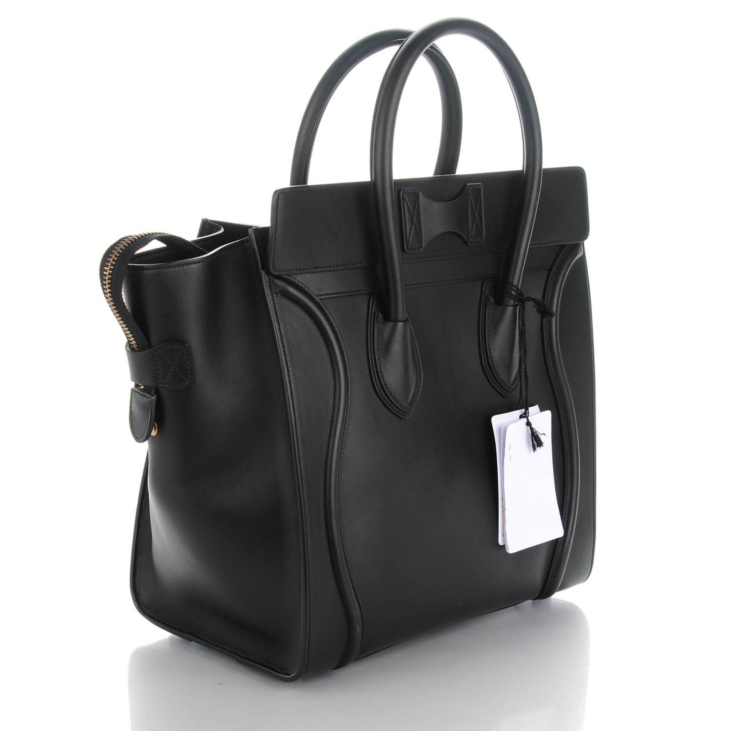 Smooth Calfskin Mini Luggage Black
