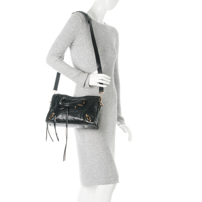 Balenciaga Agneau Classic Gold Hardware S City Black 2 of 9