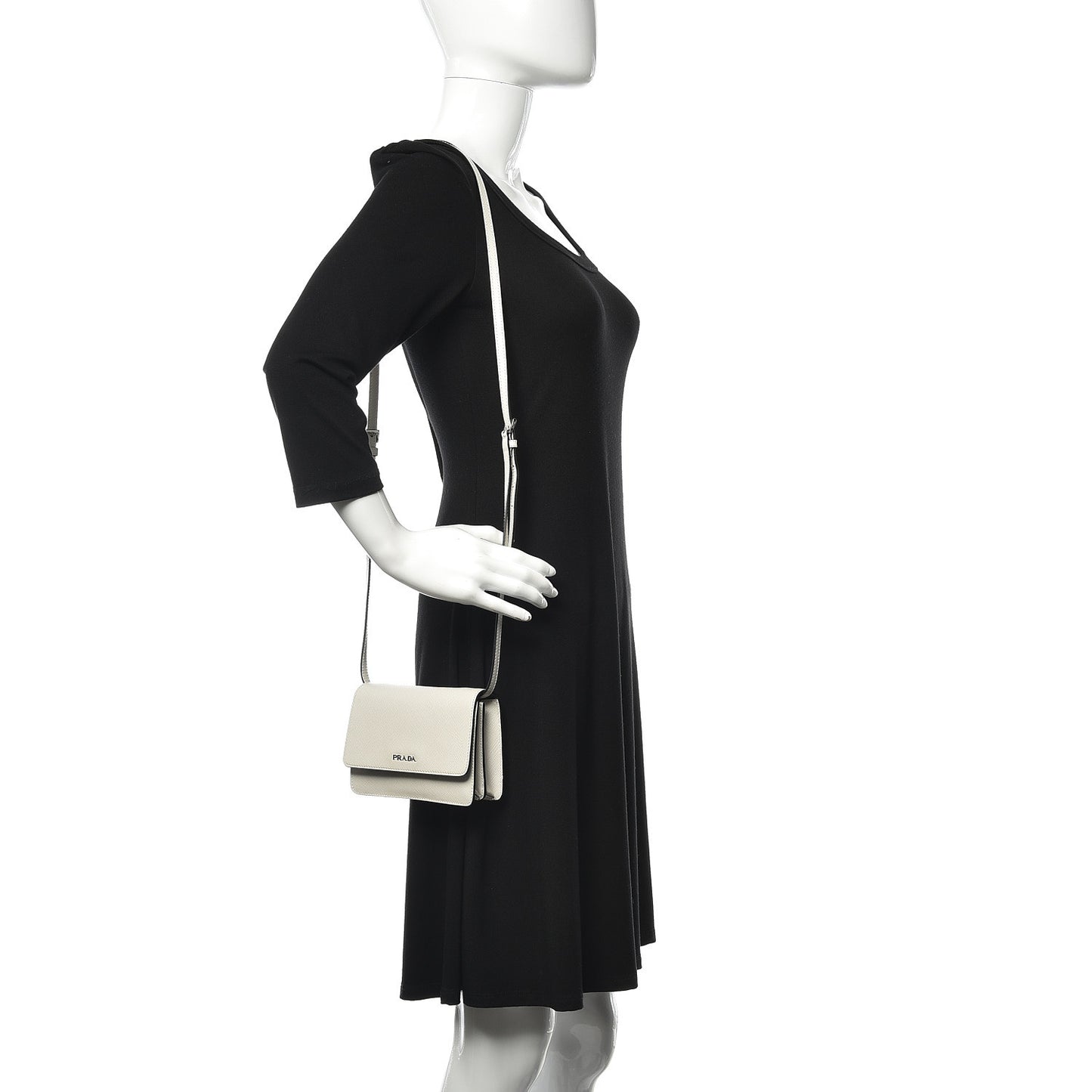 Saffiano Lux Flap Wallet With Strap Talco